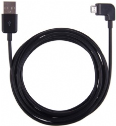 2M Right Angle Micro USB Charger Sync Data Cable for Samsung
