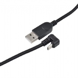 180 degree micro usb 5pin data power charge cable for games