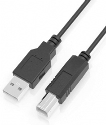 USB A male to B male printer cable for MIDI