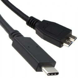 Top quality cabletolink USB Gen2 Type C Male Plug to USB 3.0 Micro B Male Cable Black 2m