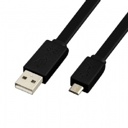 flat Micro usb 2.0 data power charge cable