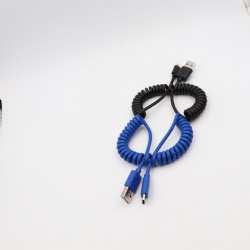 spring usb 2.0 A male to C male power charge cable
