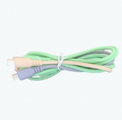 slicon soft flexible 3 in 1 multi usb power charge