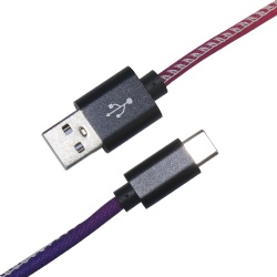 Gold plated USB C to USB A 2.0 480mbps power charge cable