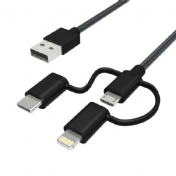 4 in 1 multi usb power charge cable top quality cabletolink factory