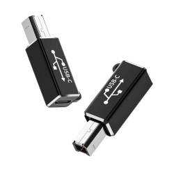 usb b male to USB C female metal shell MIDI For  printer