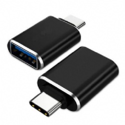 Colorful USB A female to USB C male otg adapter