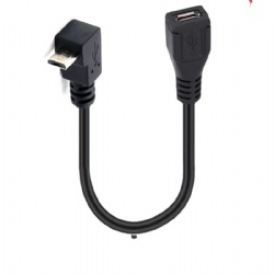up/down/right angle/left angle Micro usb 5pin male to Micro usb 5pin female extension cable