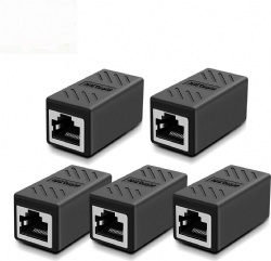 Hielded in-Line Coupler for Cat7/Cat6/Cat5e/Cat5 Ethernet Cable Extender Connector - Female to Female