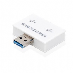 USB 2.0 A male/Micro usb 5pin male to USB 2.0 A female Hub adapter