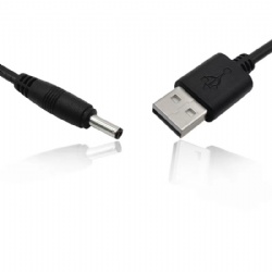 USB 2.0 A male to DC 1.35*3.5mm audio stereo cable 1m/3.3ft cabletolink