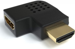 HDMI Male to Female 90 and 270 Degree Adapter | HDMI Converter 1080p FullHD 4K Ultra HD Gold-Plated Plugs