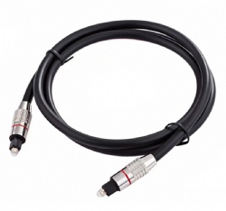 Nylon Braided Optical Cable Digital Fiber Optic Male to Male Toslink Cable for Sound Bar