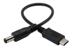 Type-C USB-C Male to DC 5.52.5mm Power Plug Extension Charge Cable for Apple