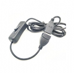 10ft/3m USB 2.0 A male to USB 2.0 A female with on off switch cable 20AWG Top quailty