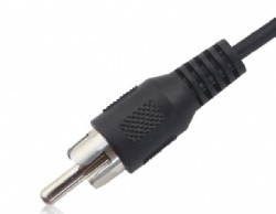 1m RCA male to open cable