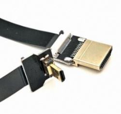 FPV HDMI 2.0 Male to Male short flat cable