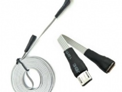 Full 5pin micro usb 5pin male to micro usb 5pin female extension cable
