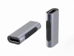 Metal USB C female to USB C female otg adapter