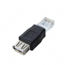 USB 2.0 Female to LAN RJ45 8P8C Male Cabletolink factory Ethernet 10Mb/100Mb Network Adapter