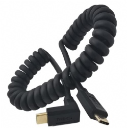 Coiled USB 3.1 Type C Cable