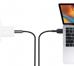 5ft PD USB Type C Male Input to DC 5.5 x 2.1mm Male Power Charging Cable up to 100W