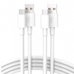 6.6ft 2 Pack USB A to Type C Fast Charge Cable Compatible with Samsung Galaxy S10